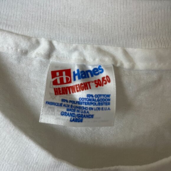 Hiram Walker Liquers T Shirt Vintage 90s Medium M Adult White Graphic Tee - Picture 4 of 16